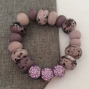 Beaded Stretch Bracelet NEW